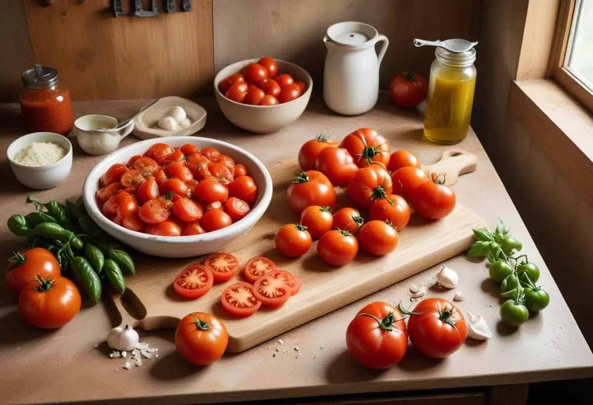 Koka din egen tomatpuré – enkelt och gott! illustration